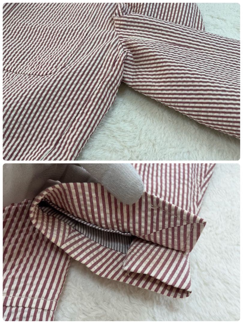 ボリオリ　BOGLIOLI DOVER ジャケット　シアサッカー　ストライプ