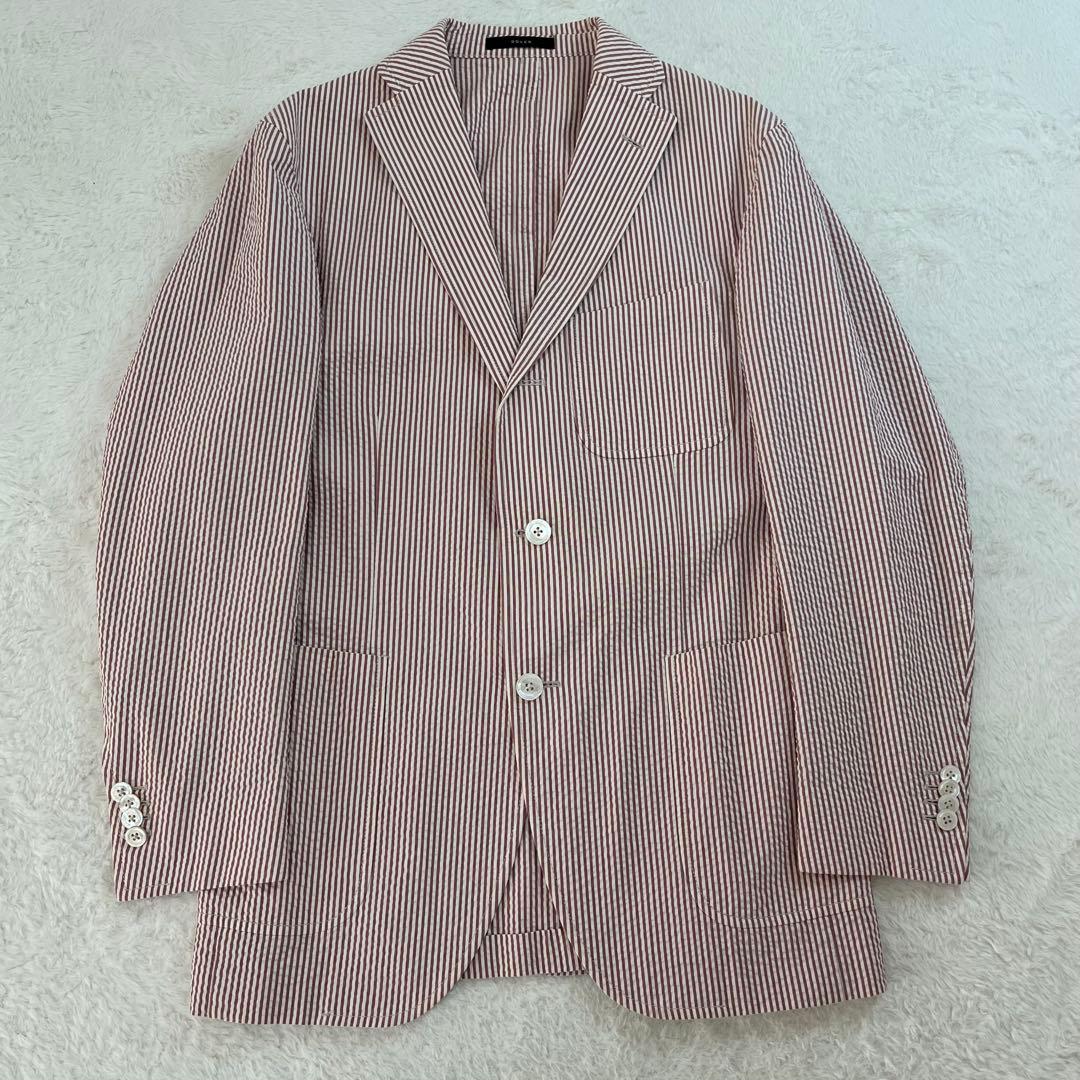 ボリオリ　BOGLIOLI DOVER ジャケット　シアサッカー　ストライプ