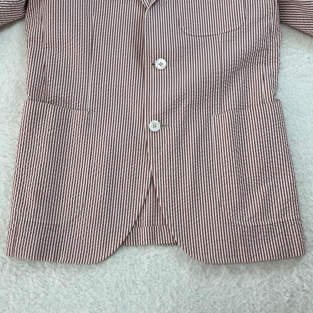 ボリオリ　BOGLIOLI DOVER ジャケット　シアサッカー　ストライプ