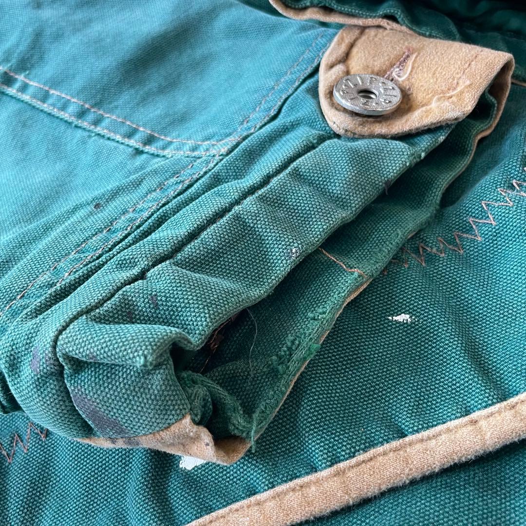 ジャケット・アウター Italy Made Fireman Duck Canvas Jkt M