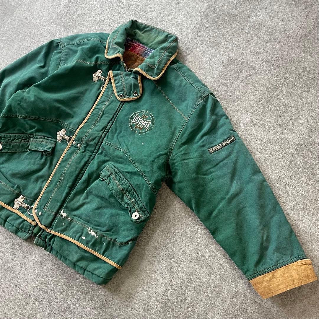 ジャケット・アウター Italy Made Fireman Duck Canvas Jkt M