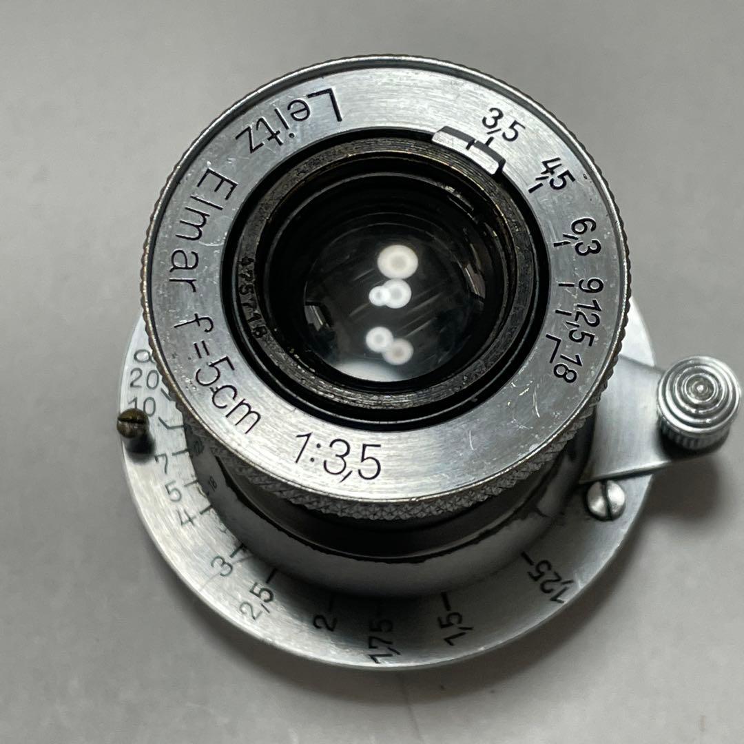 名玉！Leica Leitz Elmar f=5cm 1:3.5 475218?