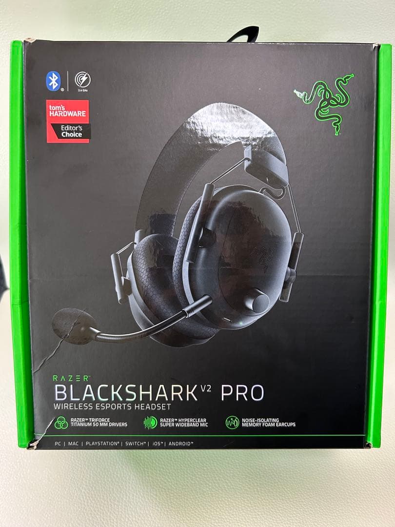 【美品】RAZER BlackShark V2 Pro アップグレードモデル