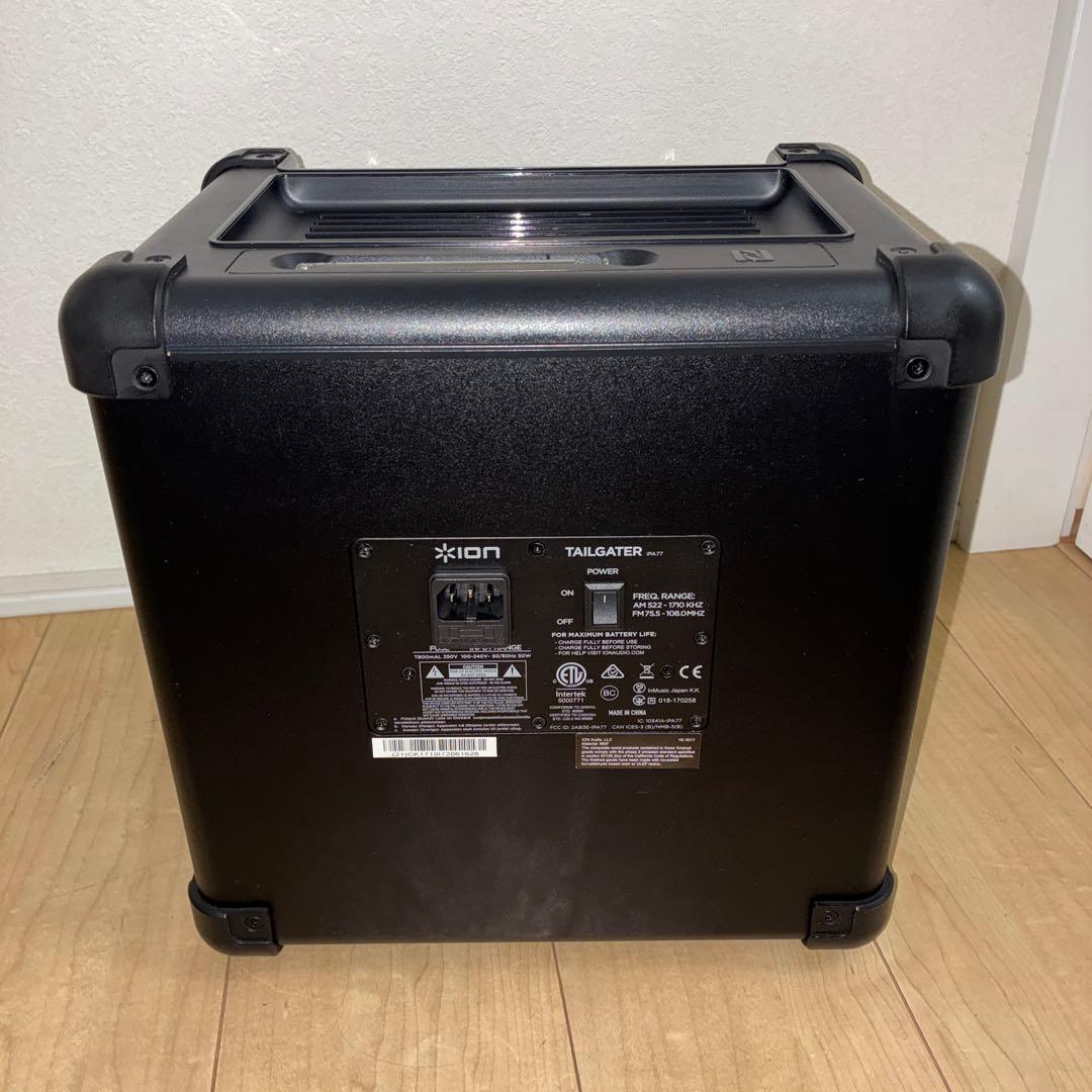 ION Tailgater Bluetoothスピーカーシステム　動作ok