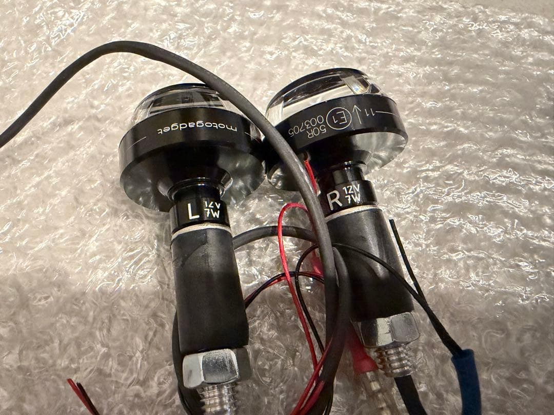 mo.blaze moto gadgetモトガジェットバーエンドウィンカー2個