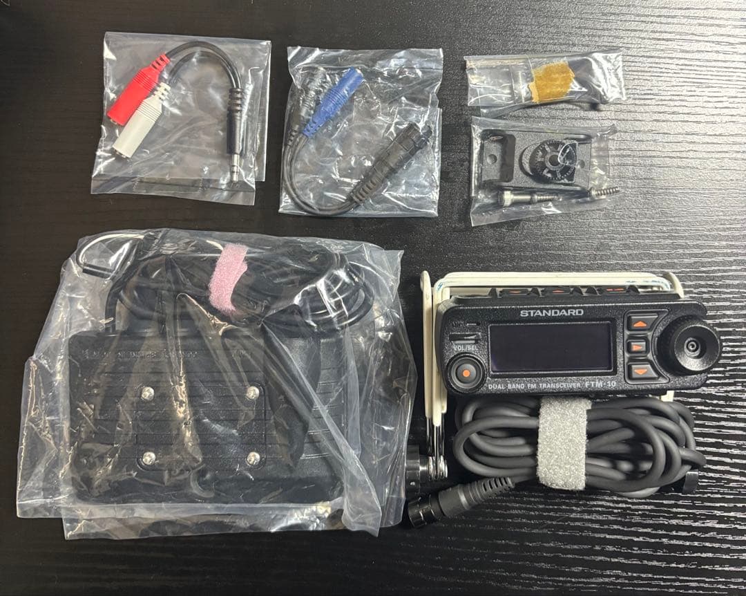 <美品> 八重洲無線 オートバイ用無線機 FTM-10S