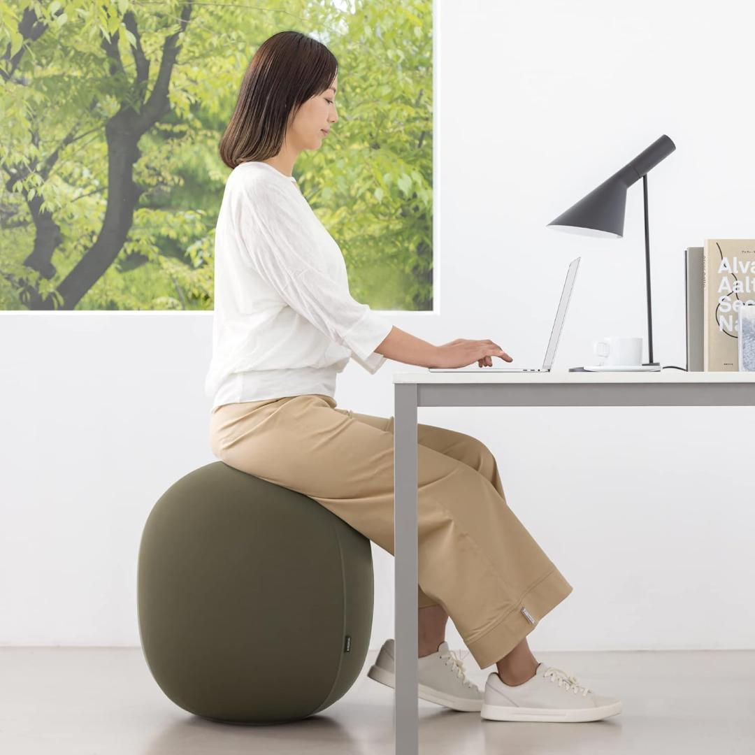 【開封済み・未使用】アンドメディカル MALLOW　バランスボール　エクササイズ