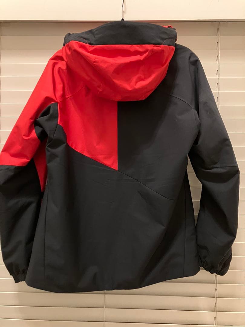 DESCENT Lサイズ スキーウェア 黒/赤