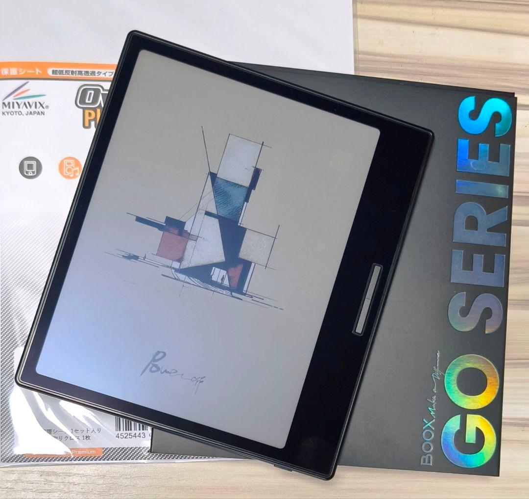 【ジャンク品】BOOX Go Color 7 全体的に劣化 残像多め + おまけ