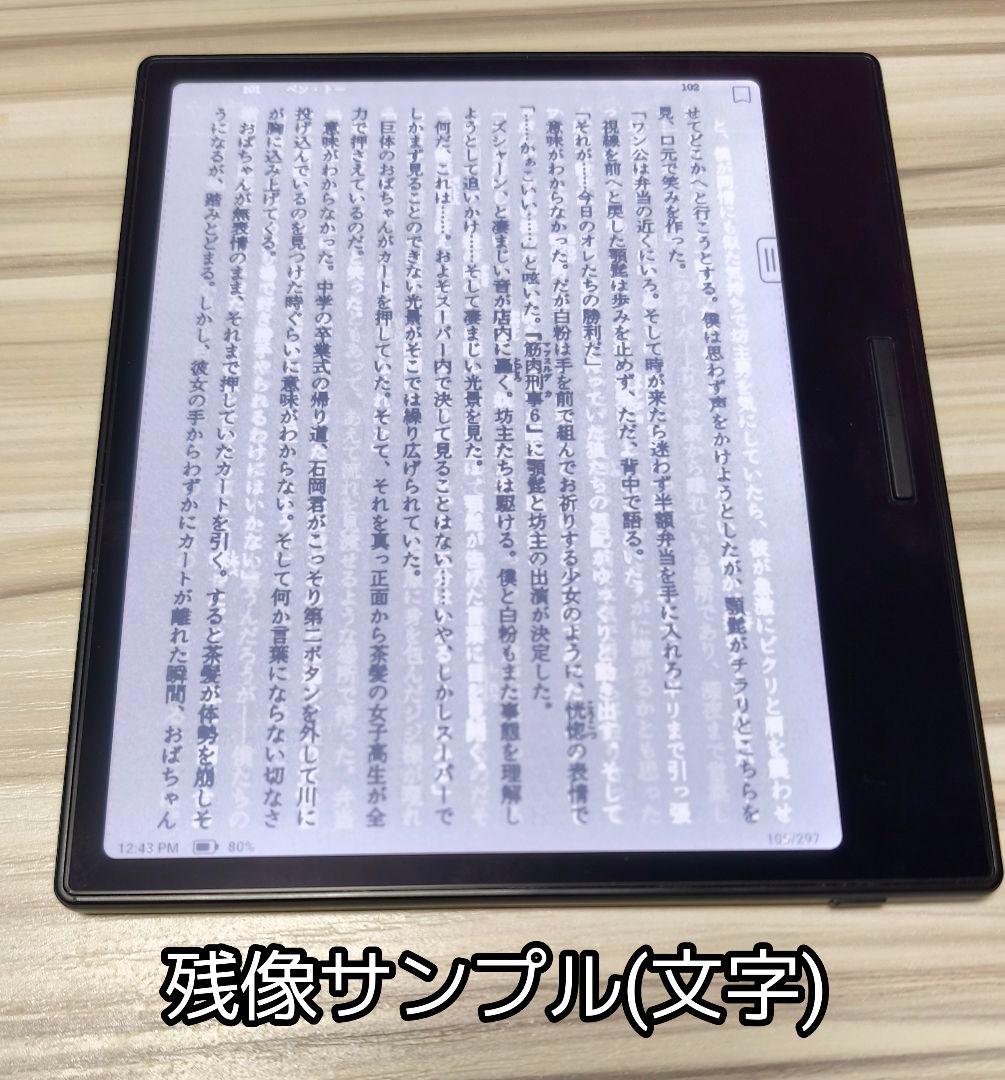 【ジャンク品】BOOX Go Color 7 全体的に劣化 残像多め + おまけ