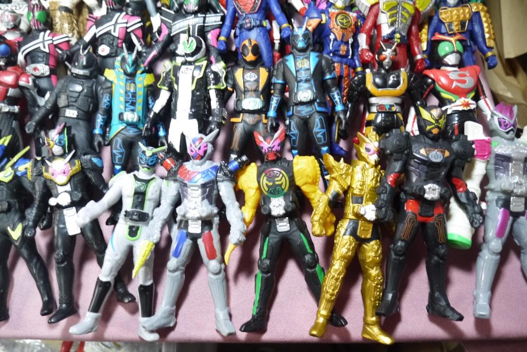 ライダーヒーローシリーズ　ビッグサイズソフビフィギュア　128体セット