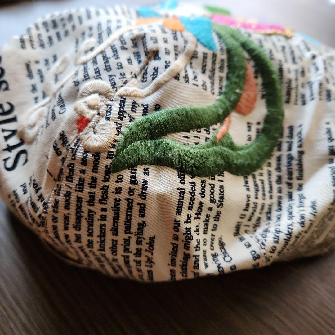 激レア♥️JohnGalliano刺繍装飾ハンチング