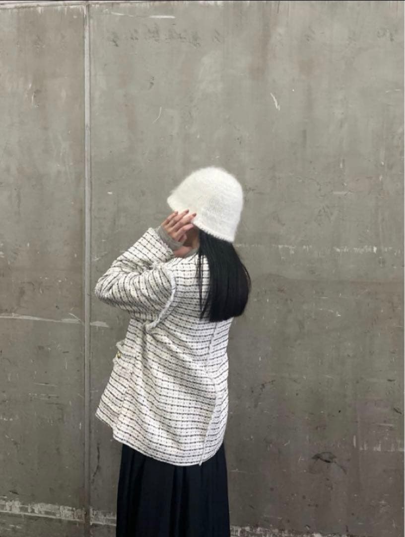 【極美品】FRAY I.D フレイ アイディー ツイード2wayジャケット　S