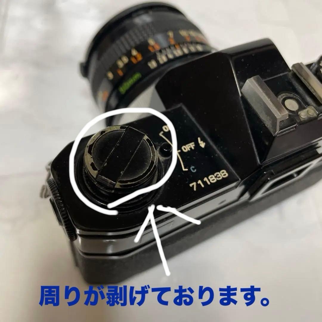 Canon FTb QL 一眼レフカメラ 50mm f/1.8 レンズ付き