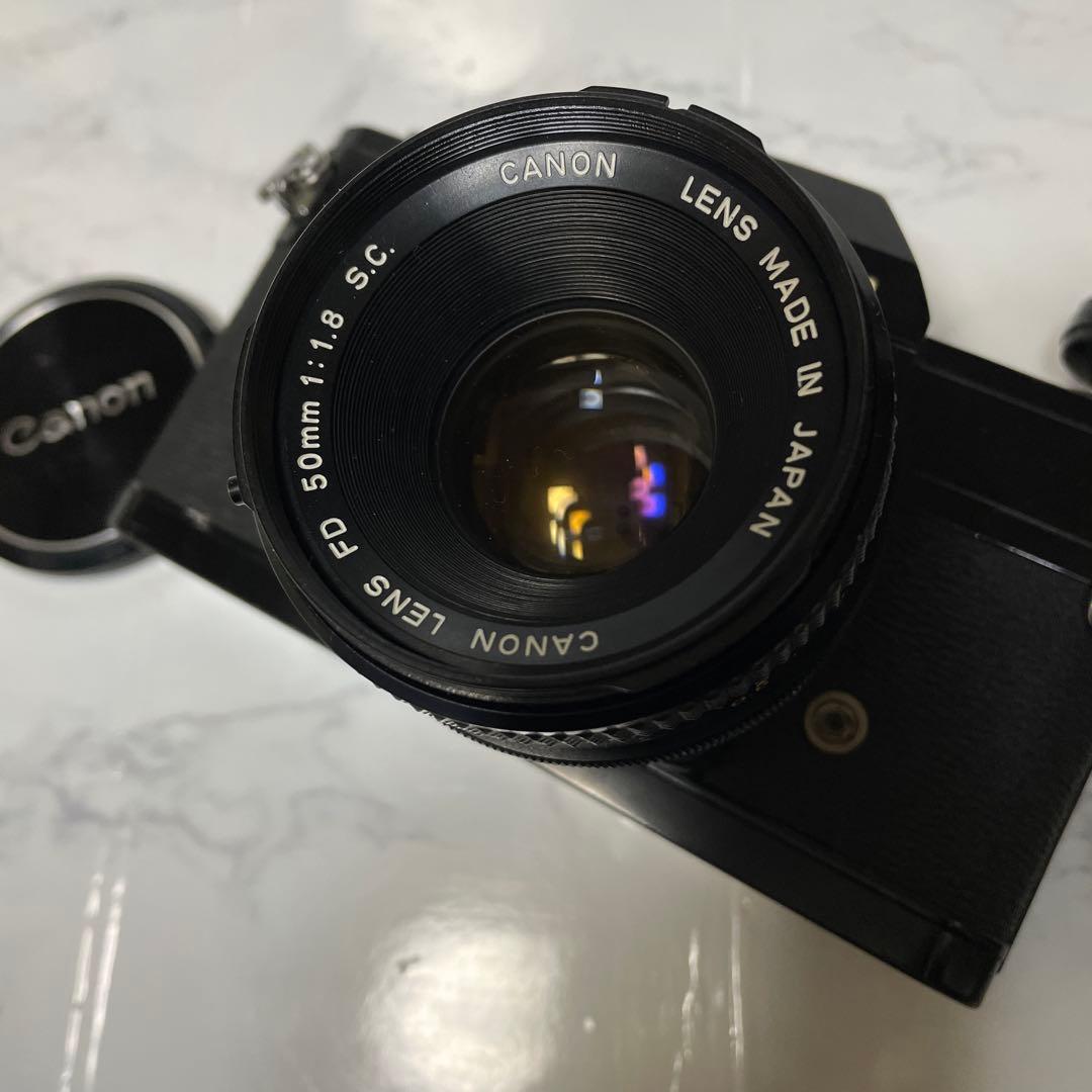 Canon FTb QL 一眼レフカメラ 50mm f/1.8 レンズ付き
