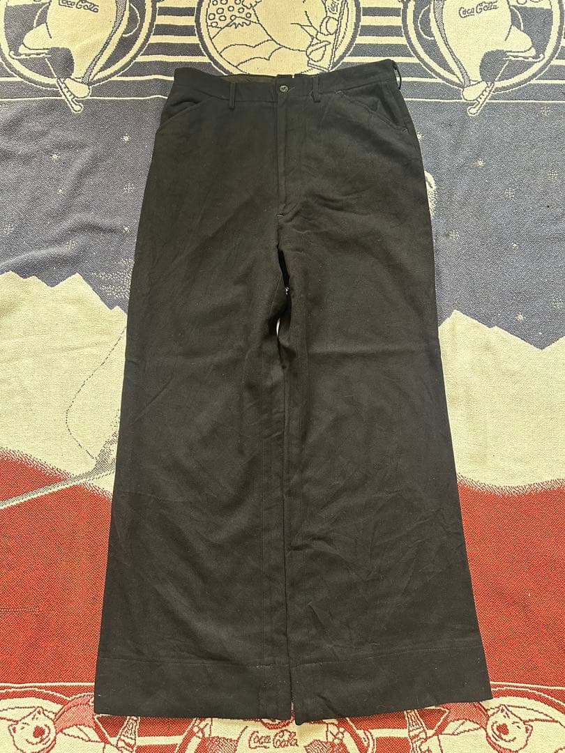 40s 50s us.navy ウールセーラーパンツ　スラックス　ブラック　米軍