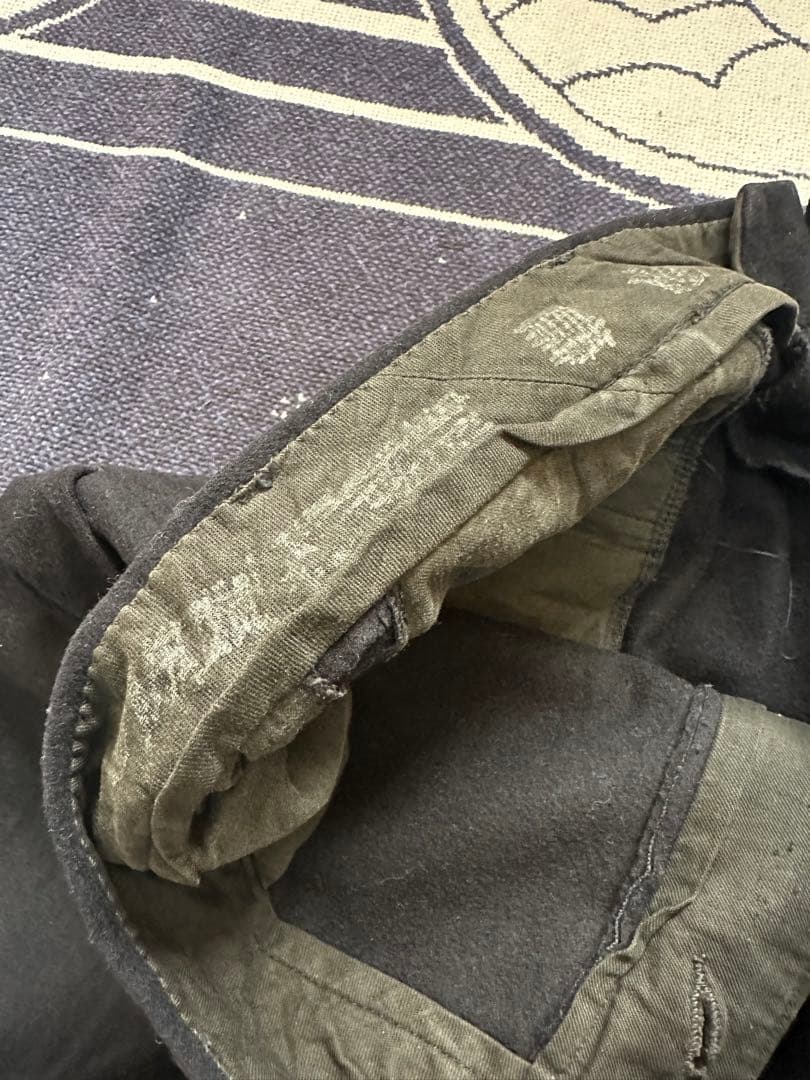 40s 50s us.navy ウールセーラーパンツ　スラックス　ブラック　米軍