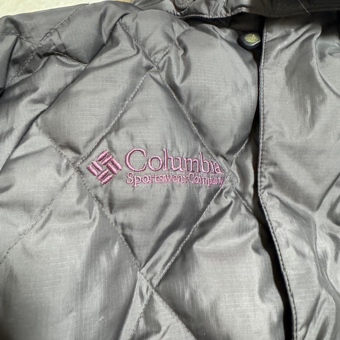 コロンビア00s キルティングpuffy jacket メンズXS短丈y2k