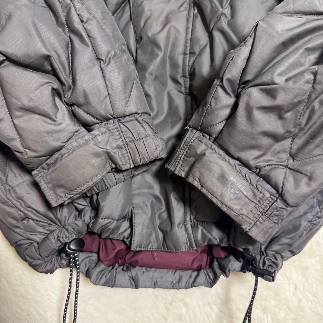 コロンビア00s キルティングpuffy jacket メンズXS短丈y2k