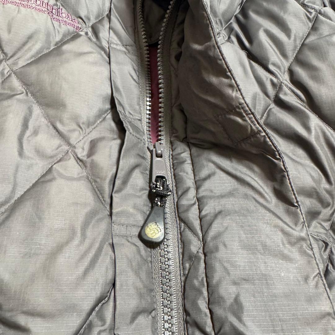 コロンビア00s キルティングpuffy jacket メンズXS短丈y2k