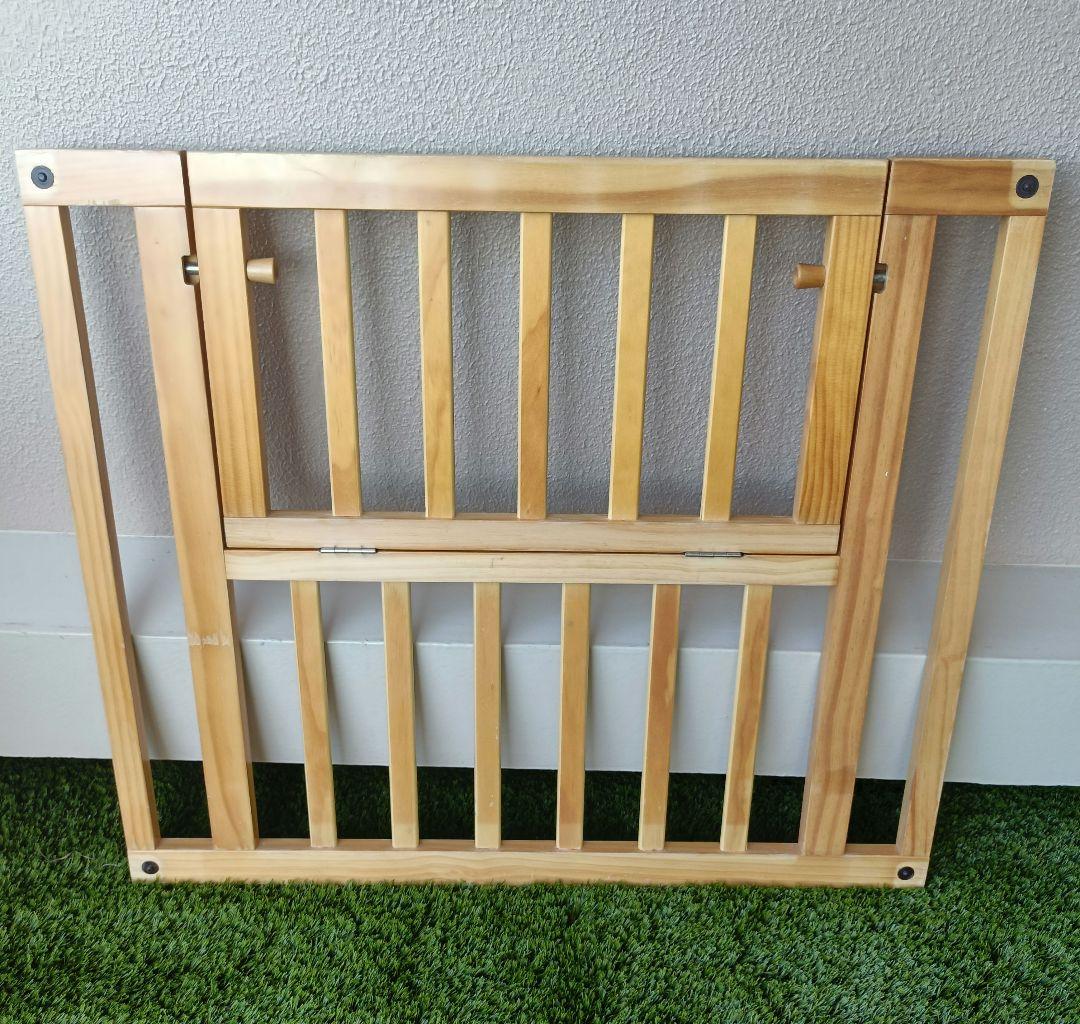 【日本育児】木製ベビーサークル 8枚セット※角度自在。補助スタンド8個付