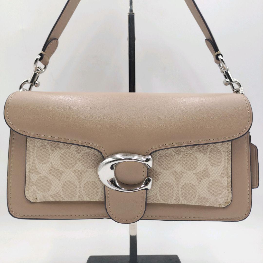 【美品】コーチ COACH タビー バッグ シグネチャー 3WAY 保存袋付き