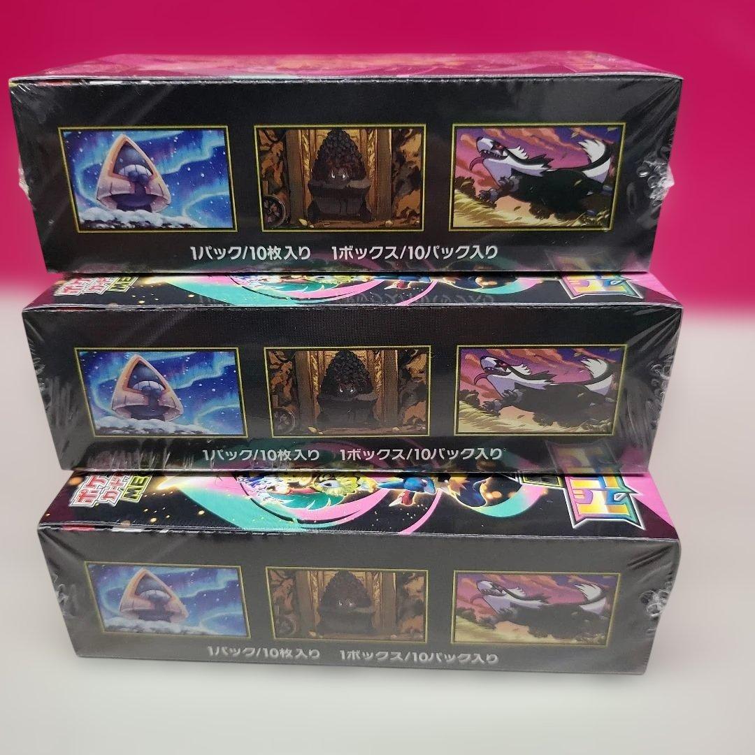 ポケモンカード MEGAドリームex 3BOX 未開封 シュリンク付き