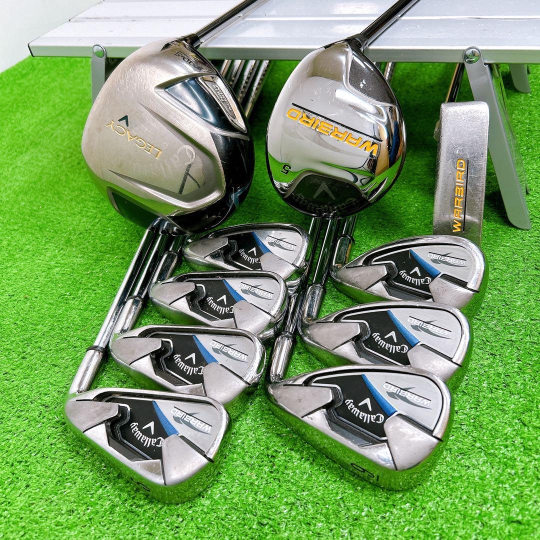キャロウェイ ウォーバード レガシー メンズクラブセット 10本 男性 初心者