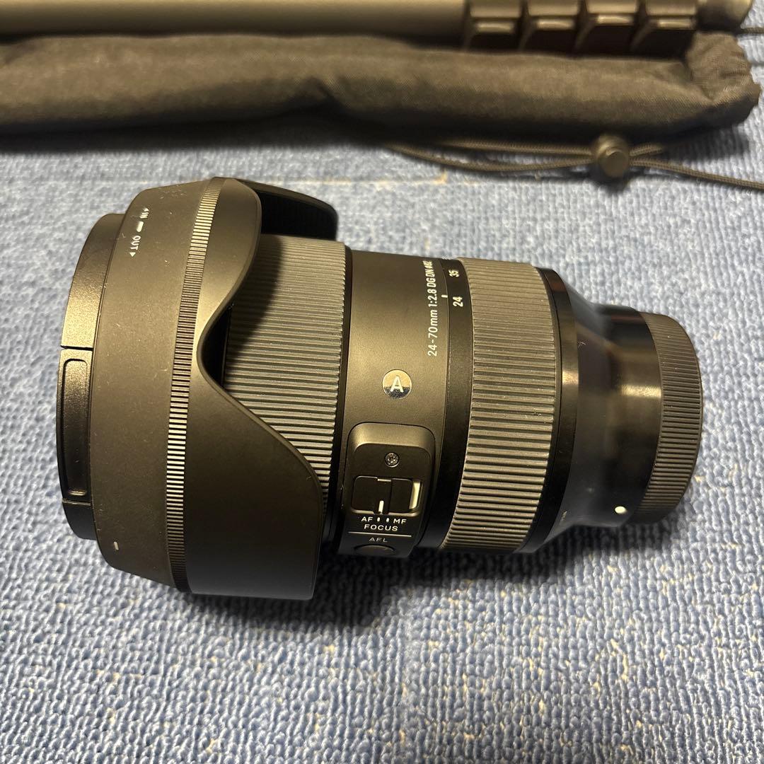 SONY α7III、SIGMA 24-70mm F2.8 DG DN おまけ付