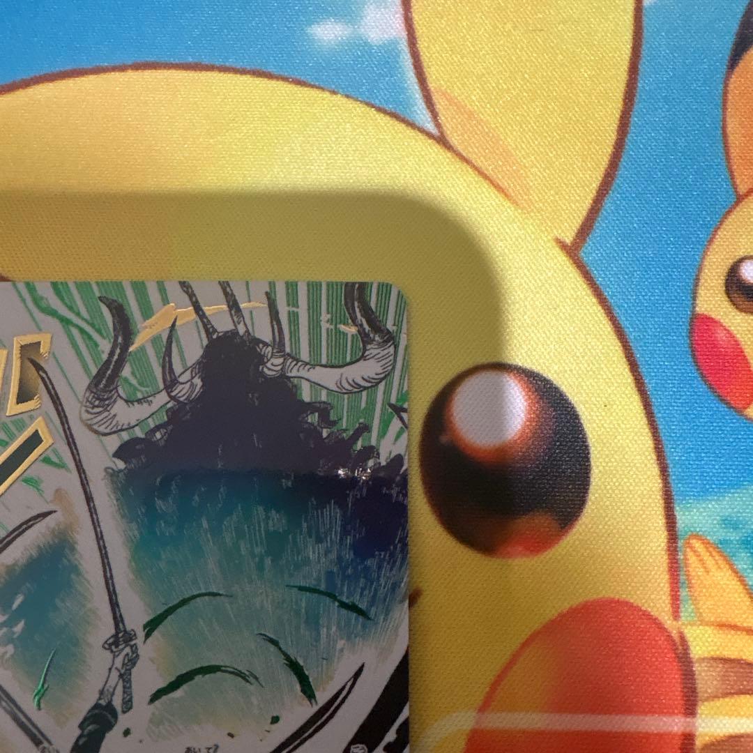 美品 ワンピースカードR（パラレル）鬼気九刀流阿修羅抜剣亡者戯OP12-037