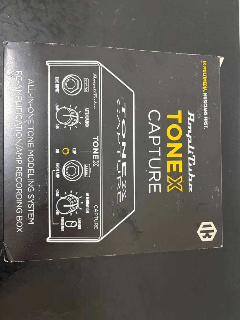【美品】IK Multimedia TONEX Capture リアンプボックス