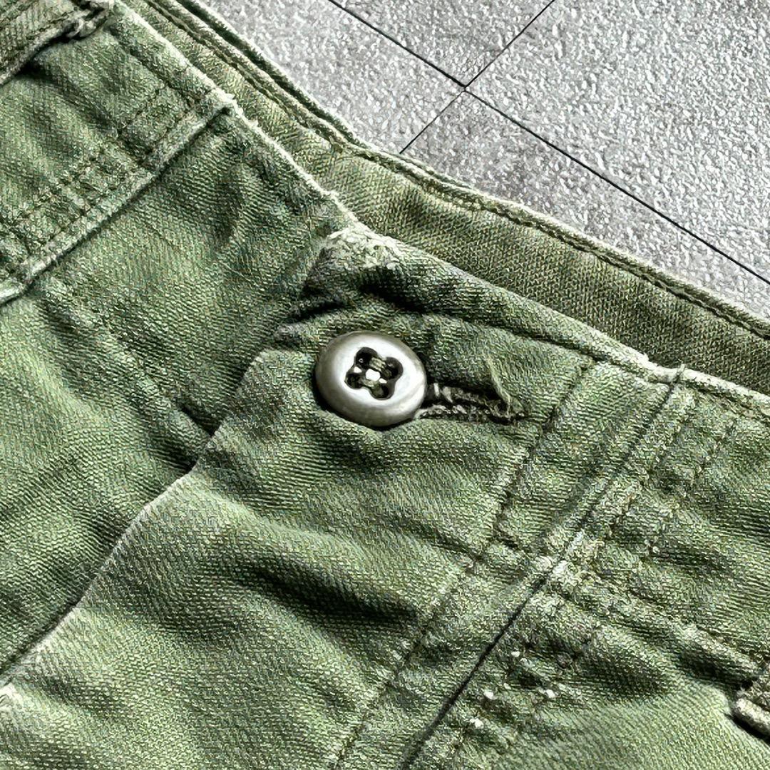 60s アメリカ軍 OG107 ベイカーパンツ 30×31