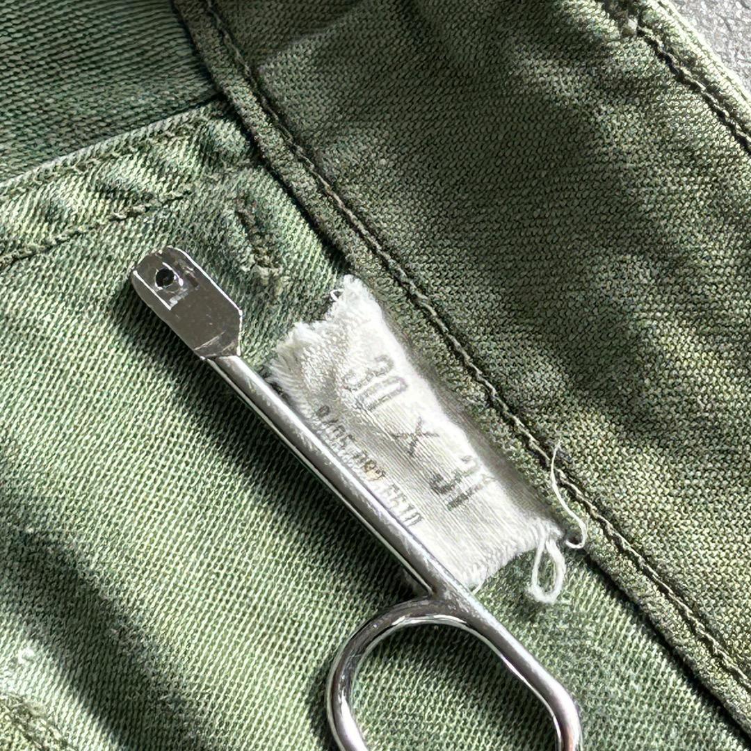 60s アメリカ軍 OG107 ベイカーパンツ 30×31