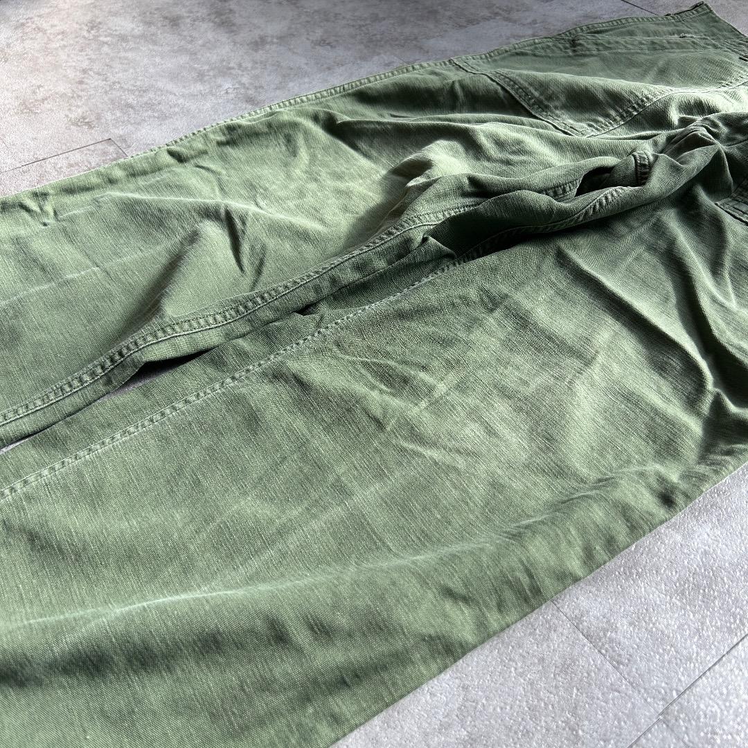 60s アメリカ軍 OG107 ベイカーパンツ 30×31