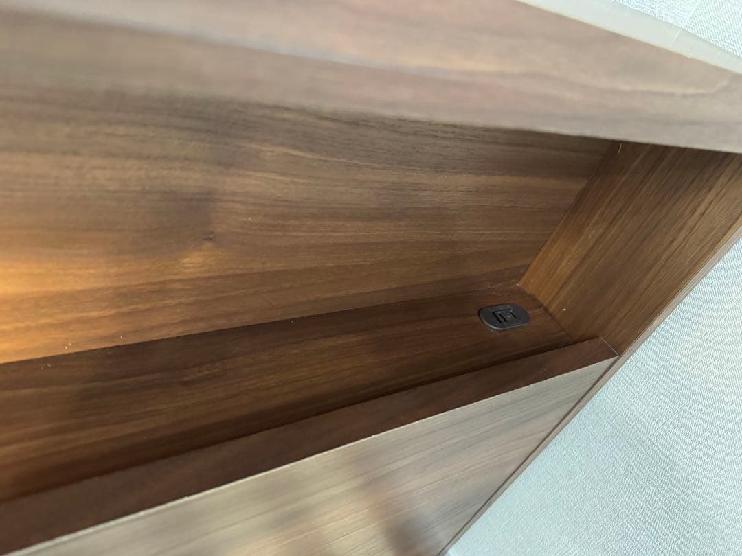 フランスベッド ダブルベッドフレーム LEDライト、コンセント付き【たのメル便】