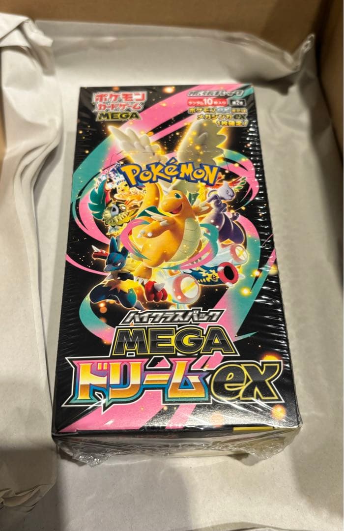 【シュリンクあり】ポケカ MEGAハイクラスパック MEGAドリームEX BOX