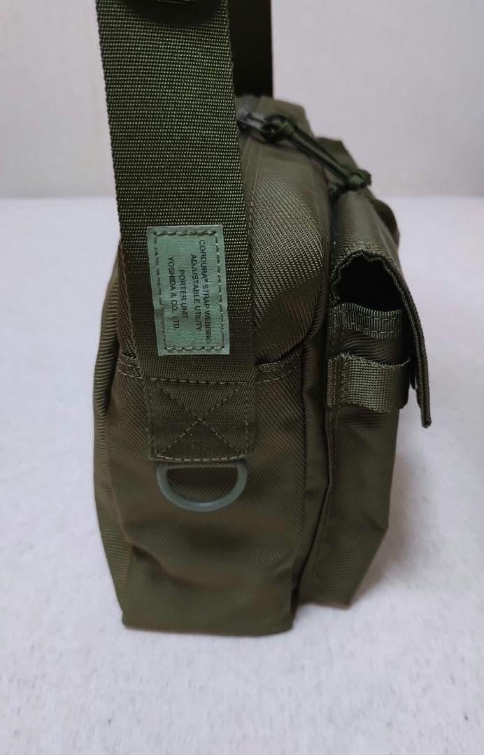 【極美品】ポーター　ユニット　ショルダーバッグ　グリーン　オリーブ　カーキ