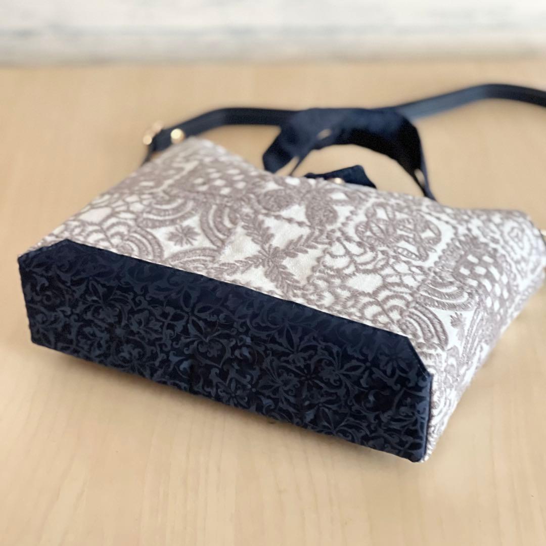 forest tile 持ち手付きショルダーバッグMB509-123