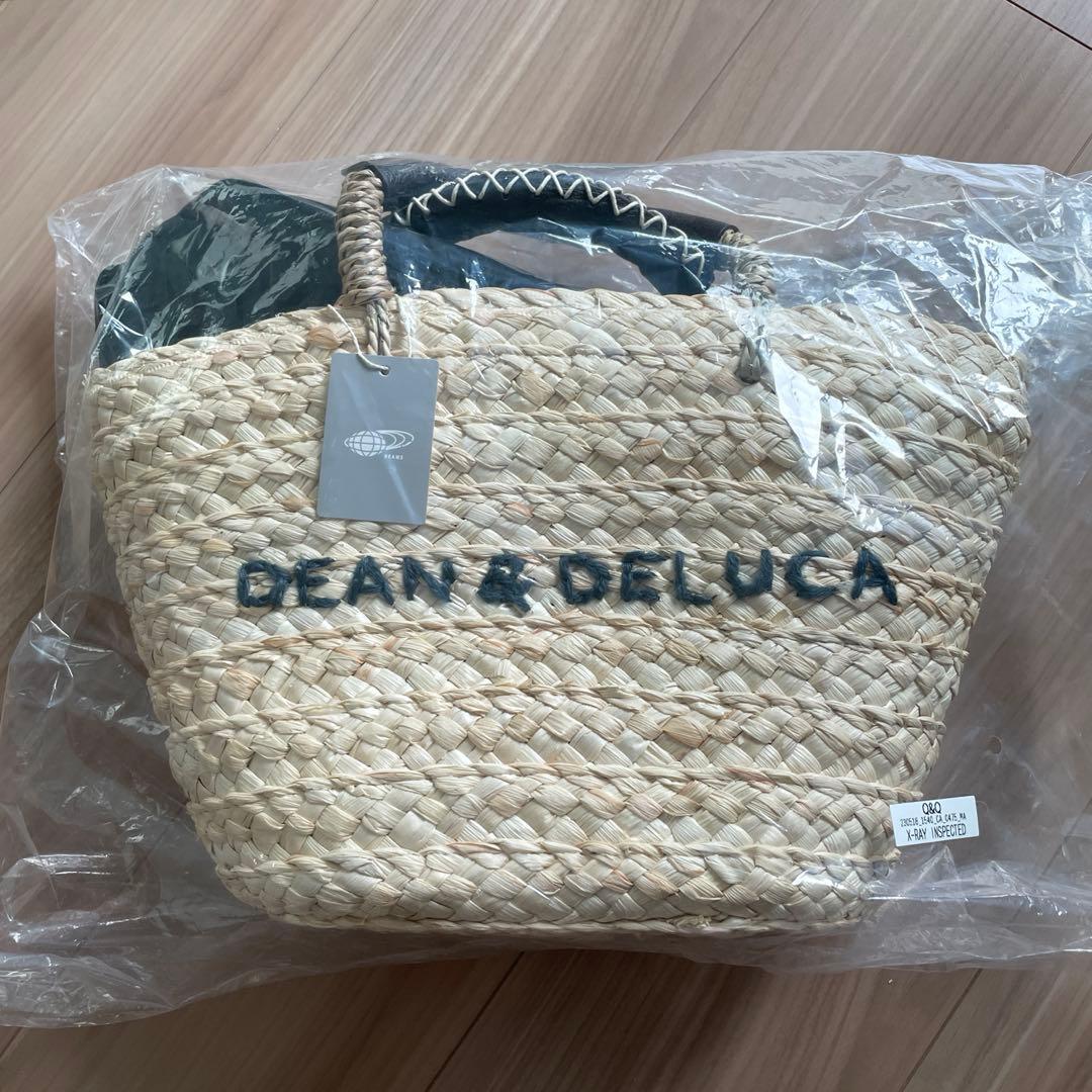 DEAN ＆ DELUCA × BEAMS COUTURE 保冷 かごバッグ 小
