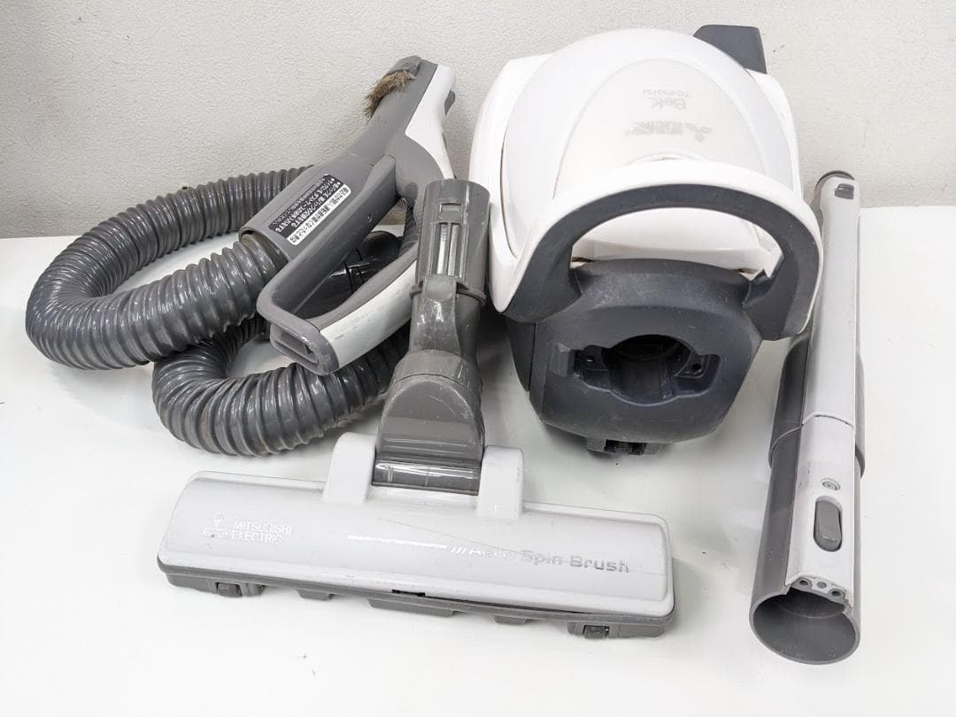 三菱電機 TC-FXH5J-W 紙パック式掃除機 キャニスター 2018年製