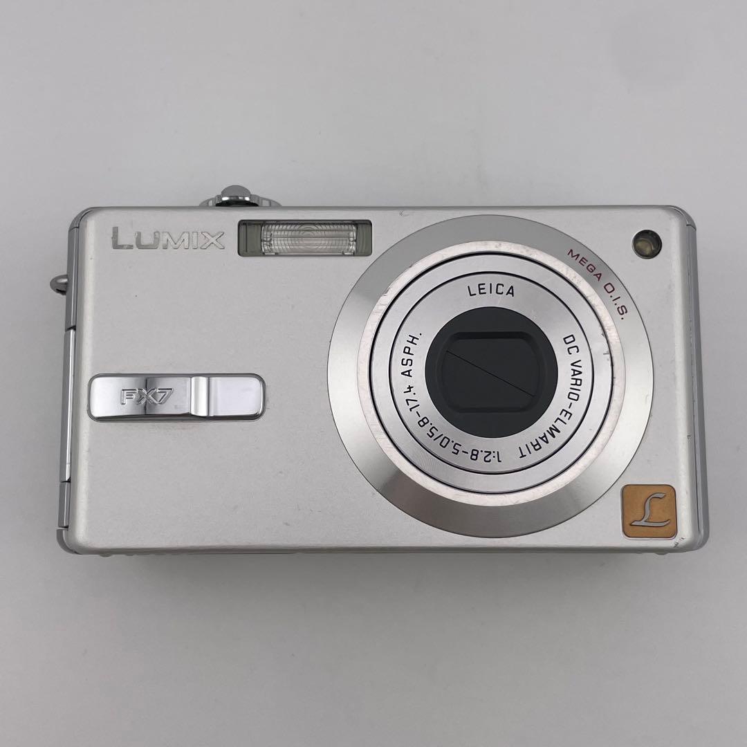 追加あり⭕️良品【動作確認済】パナソニック LUMIX DMC-FX7 シルバー