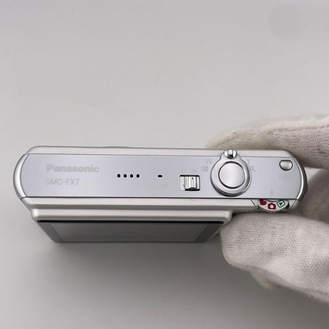 追加あり⭕️良品【動作確認済】パナソニック LUMIX DMC-FX7 シルバー