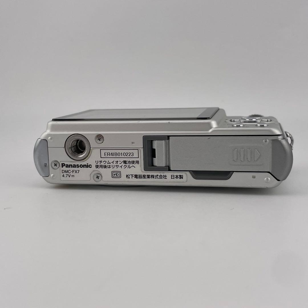 追加あり⭕️良品【動作確認済】パナソニック LUMIX DMC-FX7 シルバー