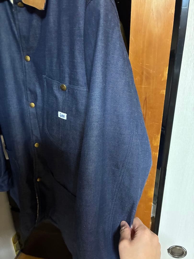 ワコマリア×LEE 裏ボアデニムカバーオール