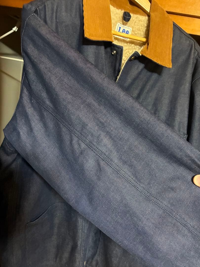 ワコマリア×LEE 裏ボアデニムカバーオール