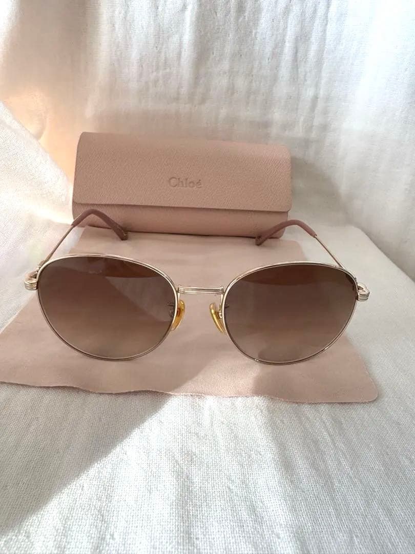 【超美品】Chloé ブラウン サングラス ケース付き