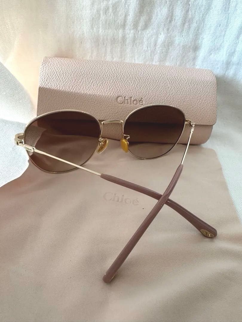 【超美品】Chloé ブラウン サングラス ケース付き