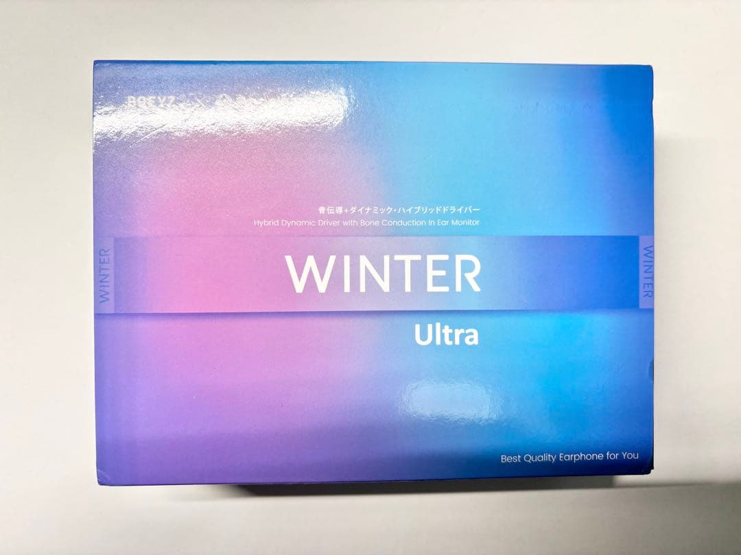BQEYZ WINTER Ultra 有線イヤホン イヤーピース別途3種類付属