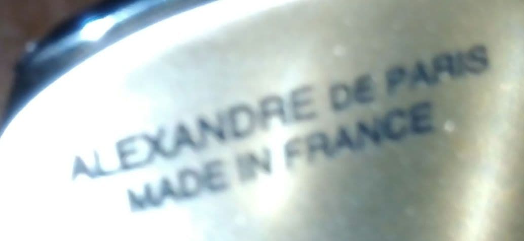 ALEXANDRE DE PARIS ヘアクリップ ヴァンドームクリップMサイズ