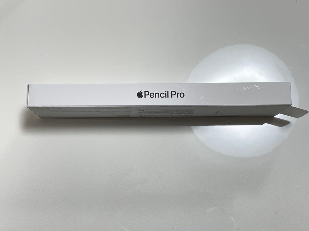 Apple Pencil Pro ホワイト（新品未使用）　※互換性注意